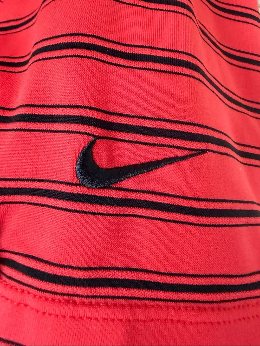 Nike Golf Striped Polo Dry Fit Shirt XL